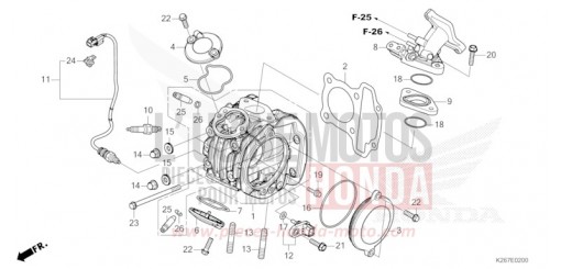 CULASSE MSX125AN de 2022